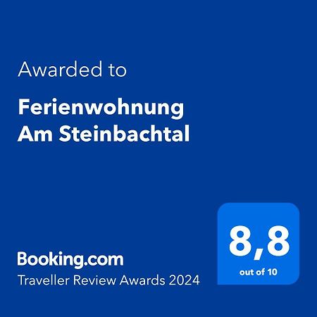 Ferienwohnung Am Steinbachtal Тале Экстерьер фото